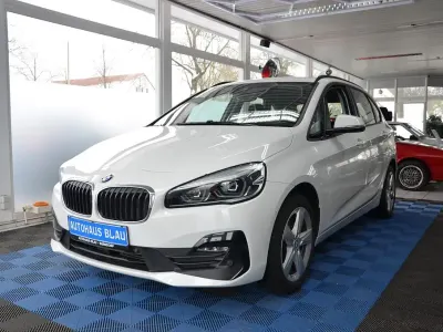 Używany BMW 218 Active Tourer Sport Line 136 KM (100 kW) 2021 Biały Minivan