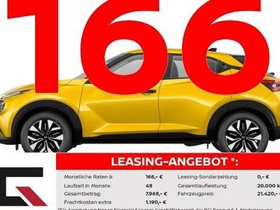 Gelb Neu 2025 Nissan Juke Acenta SUV | 21.420 € (Guter Preis)