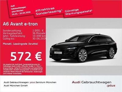 Gebraucht Audi A6 e-tron Ambiente 210 kW (286 PS) 2025 Mythosschwarz metallic Kombi