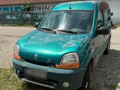 Gebraucht Renault Kangoo 95 PS (69 kW) 2002 Grün Van / Kleinbus