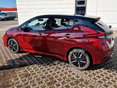Gebraucht Nissan Leaf 360º 110 kW (150 PS) 2021 Rot Kleinwagen