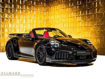 Neu Porsche 911 Turbo S 640 PS (470 kW) 2026 Schwarz Cabrio