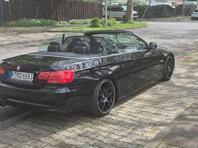 Usata BMW 325 Cabriolet Performance 204 CV (150 kW) 2013 Nero Cabrio