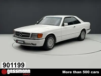 Używany Mercedes 560 279 KM (205 kW) 1989 Biały Coupe