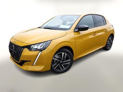Neu Peugeot e-208 Allure 100 kW (136 PS) 2025 Faro gelb metallic Kleinwagen