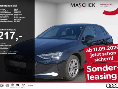 Gebraucht Audi A3 Comfort 150 PS (110 kW) 2025 Schwarz Limousine