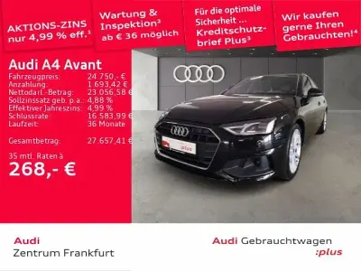 Brugt Audi A4 Ambiente 204 HK (150 kW) 2023 Sort Stationcar