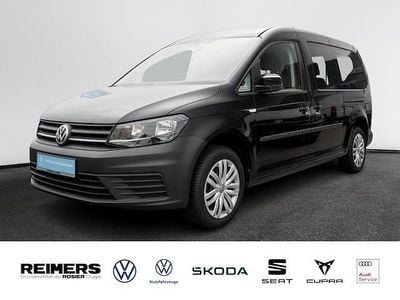 Gebraucht VW Caddy Maxi Trendline 150 PS (110 kW) 2020 Schwarz Van / Kleinbus