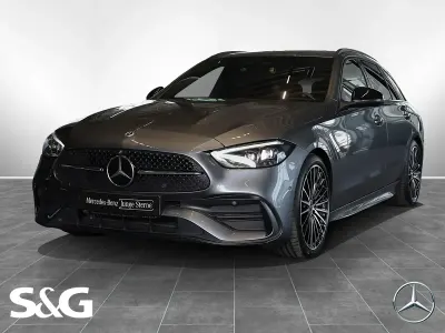 Brugt Mercedes C220 AMG 200 HK (147 kW) 2021 Grå Stationcar