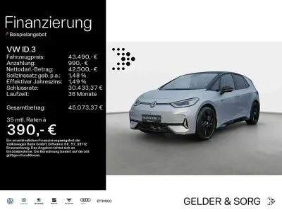 Brugt VW ID.3 GTX 210 kW (286 HK) 2025 Sølv Hatchback