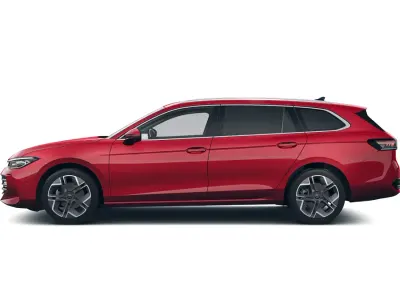 Gebraucht VW Passat Elegance 150 PS (110 kW) 2024 Chilirot metallic Kombi