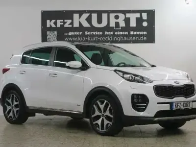 Używany Kia Sportage GT 177 KM (130 kW) 2017 Biały SUV