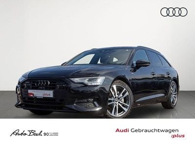 Gebraucht Audi A6 S-Line 204 PS (150 kW) 2022 Mythosschwarz metallic Kombi