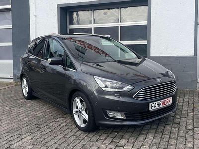 Gebraucht Ford C-MAX Titanium 125 PS (91 kW) 2018 Schwarz Van / Kleinbus