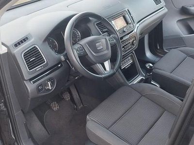 Gebraucht Seat Alhambra Style 140 PS (102 kW) 2012 Schwarz Van / Kleinbus