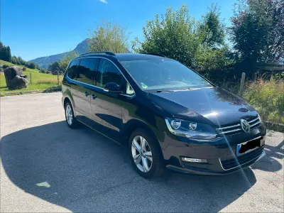 Gebraucht VW Sharan 150 PS (110 kW) 2018 Schwarz Van / Kleinbus