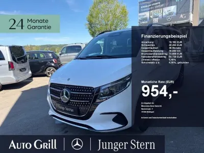 Gebraucht Mercedes V300 Avantgarde 237 PS (174 kW) 2025 Bergkristallweiss metallic Van / Kleinbus