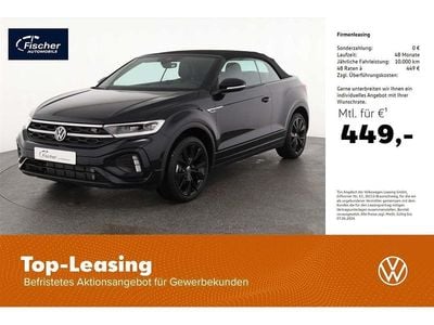 Neu VW T-Roc Cabriolet Style 150 PS (110 kW) 2025 Blau Cabrio