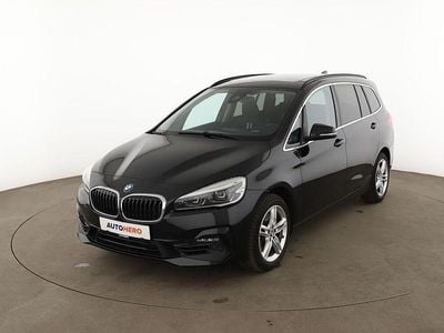 Gebraucht BMW 220 Gran Tourer Sport Line 192 PS (141 kW) 2020 Schwarz Van / Kleinbus