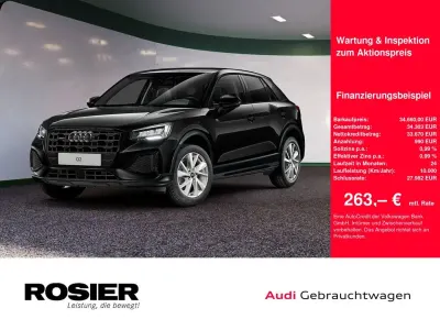 Gebraucht Audi Q2 Advanced Plus 190 PS (139 kW) 2025 Mythosschwarz metallic SUV