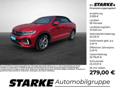 Gebraucht VW T-Roc Cabriolet R-line 150 PS (110 kW) 2025 Rot Cabrio