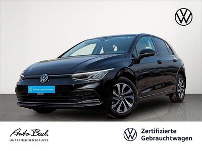 Gebraucht VW Golf VII Active 150 PS (110 kW) 2021 Schwarz Kleinwagen