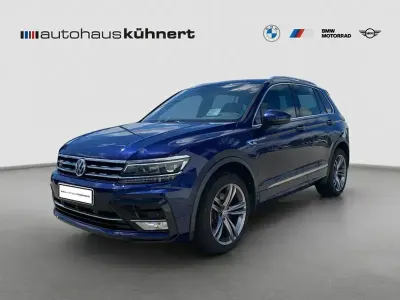 Gebraucht VW Tiguan Highline 190 PS (139 kW) 2016 Blau SUV
