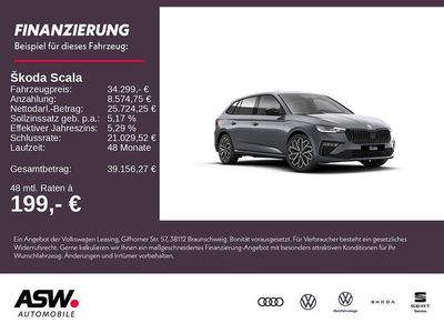 Graphitegrau metallic Neu 2025 Skoda Scala Kleinwagen | 34.299 €