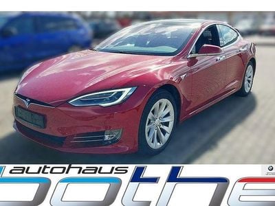 Gebraucht Tesla Model S Performance 186 kW (253 PS) 2020 Rot Kleinwagen