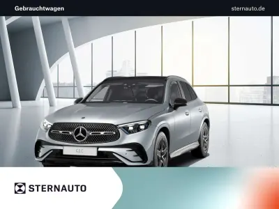 Gebraucht Mercedes GLC300 AMG line 269 PS (197 kW) 2024 Metalliclack hightechsilber SUV