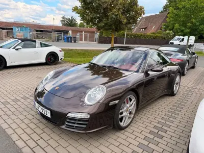 Gebraucht Porsche 911 Targa 4S 385 PS (283 kW) 2009 Braun Cabrio