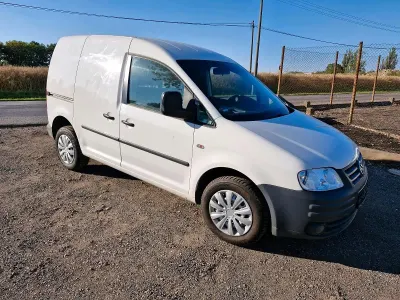 Gebraucht VW Caddy 109 PS (80 kW) 2007 Weiß Van / Kleinbus