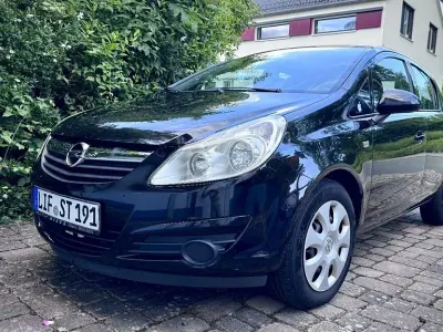 Gebraucht Opel Corsa 80 PS (58 kW) 2008 Schwarz Kleinwagen