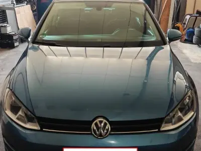 Gebraucht VW Golf VII Edition 110 PS (80 kW) 2014 Blau Kombi