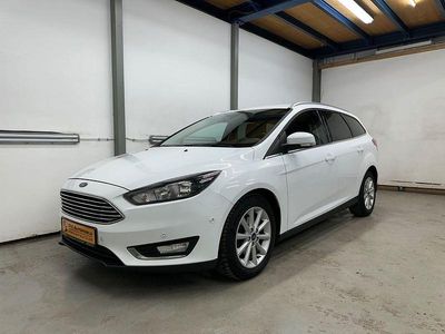 Gebraucht Ford Focus Titanium 120 PS (88 kW) 2016 Weiß Limousine