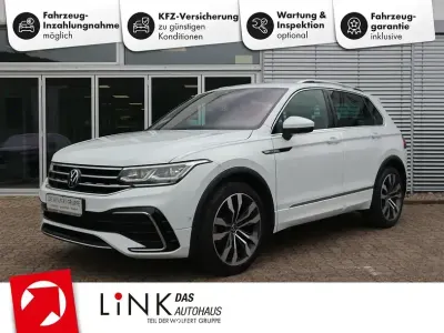 Gebraucht VW Tiguan R-line 200 PS (147 kW) 2023 Pure white SUV