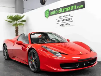 Gebraucht Ferrari 458 570 PS (419 kW) 2012 Rot Cabrio