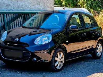 Gebraucht Nissan Micra 80 PS (58 kW) 2011 Schwarz Kleinwagen
