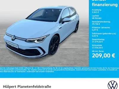Second-hand VW Golf VIII R-line 131 CP (96 kW) 2024 Alb Berlinǎ