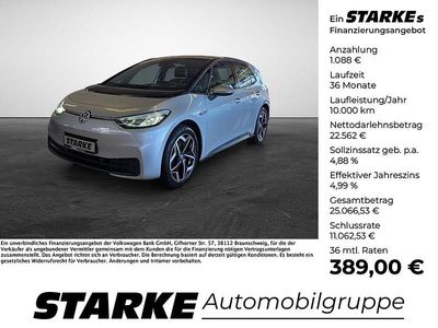 Usata VW ID.3 Pro 150 kW (204 CV) 2022 Argento Utilitaria