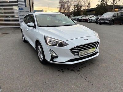 Gebraucht Ford Focus Cool & Connect 120 PS (88 kW) 2019 Weiß Kombi
