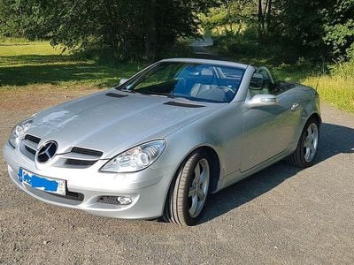 Usata Mercedes SLK350 272 CV (200 kW) 2005 Argento Cabrio