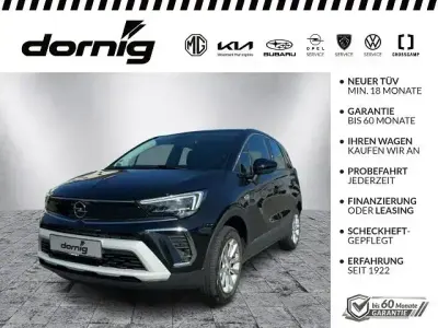 Käytetty Opel Crossland Elegance 131 HP (96 kW) 2022 Musta Katumaasturi