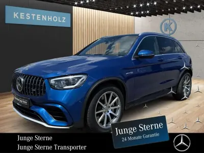 Gebraucht Mercedes GLC63 AMG AMG 476 PS (350 kW) 2021 Spektralblau SUV