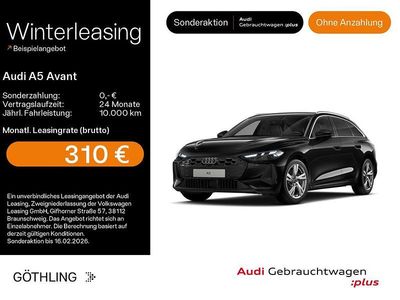 Mythosschwarz metallic Gebraucht 2025 Audi A5 Ambiente Kombi | 47.890 € (Superpreis)