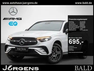 Brugt Mercedes GLC300e AMG 204 HK (150 kW) 2023 Hvid Coupe
