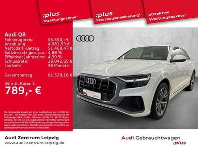 Gebraucht Audi Q8 Comfort 381 PS (280 kW) 2021 Carraraweiß SUV