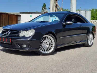 Używany Mercedes CLK55 AMG AMG 367 KM (269 kW) 2006 Czarny Coupe