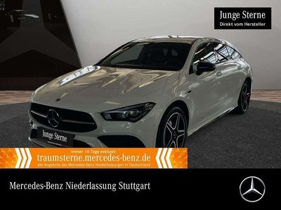 Gebraucht Mercedes CLA250e AMG 160 PS (117 kW) 2021 Polarweiß Limousine