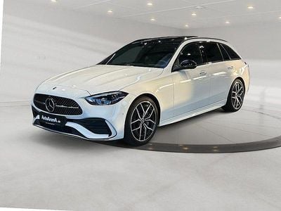 Gebraucht Mercedes C300 AMG 258 PS (189 kW) 2025 Unilack polarweiss Kombi